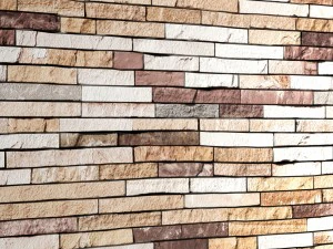 seamless stone wall 3D Model