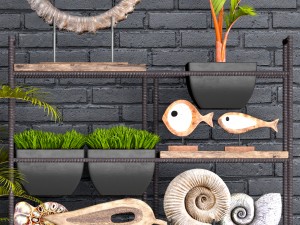 decorative set 3D Модель