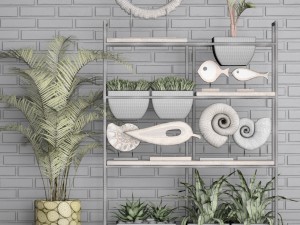 decorative set 3D Модель