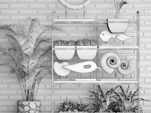 decorative set 3D Модель