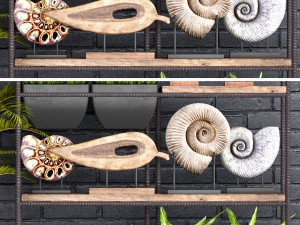 decorative set 3D Модель