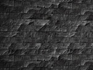 collection of black stone slate 3D 模型