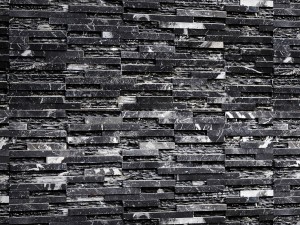 collection of black stone slate 3D 模型