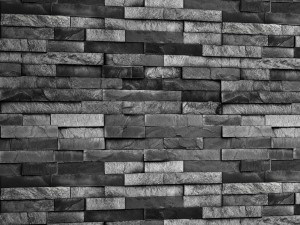 collection of black stone slate 3D 模型