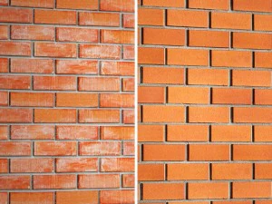 conjunto de parede de tijolos Modelo 3D