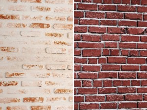 bricks wall set 3D 모델