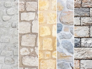 collection of stone slate 3D मॉडल