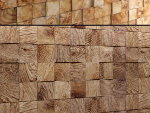 wooden mosaic collection 3D Model