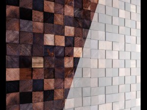 wooden mosaic collection 3D Модель
