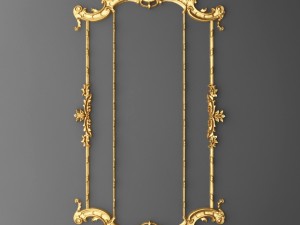 collection stucco molding frame Modello 3D