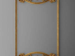 collection stucco molding frame 3D Model