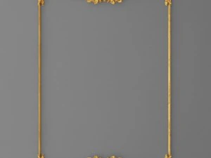 collection stucco molding frame 3D Model