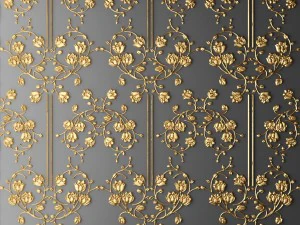 collection stucco molding frame 3D Model