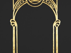 collection stucco molding frame 3D मॉडल