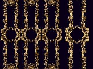 collection stucco molding frame 3D मॉडल