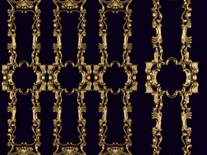 collection stucco molding frame 3D Model