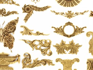 cartouches set 3D मॉडल