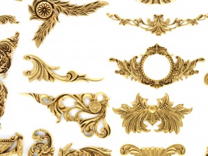 cartouches set 3D मॉडल