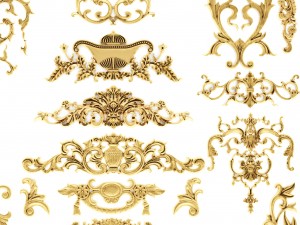 cartouches set 3D Модель