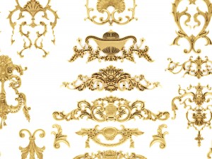 cartouches set 3D Модель