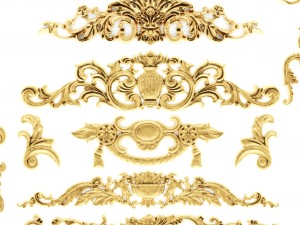 cartouches set 3D Модель
