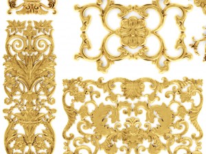 cartouches set 3D Модель