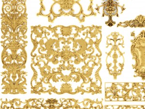 cartouches set 3D Модель