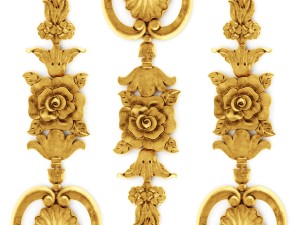 cartouches set 3Dモデル