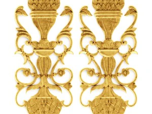 набор картушей 3D Модель