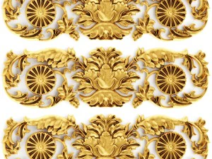 набор картушей 3D Модель