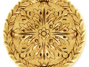 stucco collection ceiling rosette 3D Model