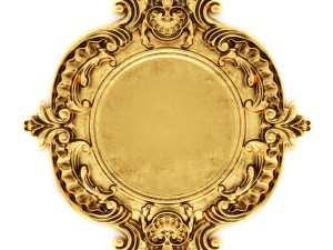 stucco collection ceiling rosette Modelo 3D