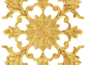 stucco collection ceiling rosette Modelo 3D