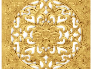 stucco collection ceiling rosette Modelo 3D