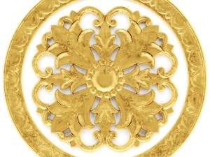 Stucco Collection Deckenrosette 3D Modell