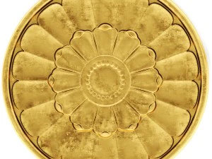 stucco collection ceiling rosette 3D Model