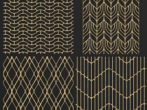 collection of golden lattice Model 3D