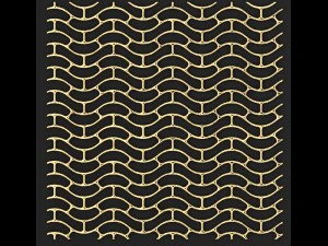 collection of golden lattice 3D Model