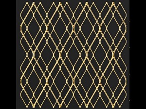 collection of golden lattice Model 3D