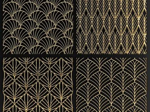 collection of golden lattice 3D Model