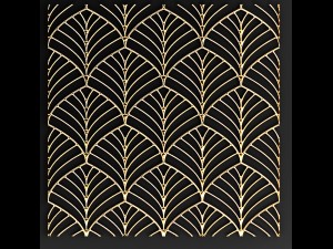 collection of golden lattice 3D Model