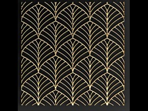 collection of golden lattice 3D Model