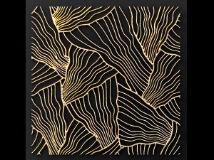 collection of golden lattice 3D Model