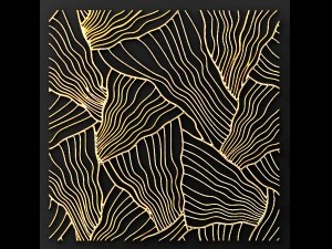 collection of golden lattice 3D Model