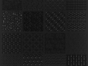 collection of golden lattice 3D Model