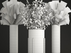 potted plants fern Modello 3D