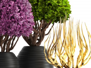 ornamental tree 3D मॉडल