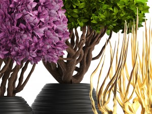 ornamental tree 3D मॉडल