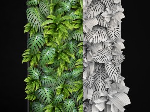 vertical gardening 3D 모델