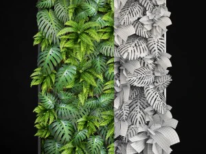 vertical gardening 3D Model